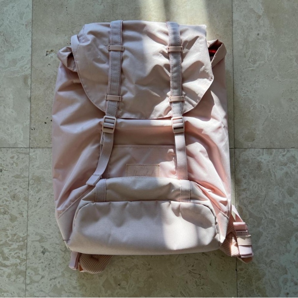 Herschel Supply Company Pink Backpack with Unstructured Design